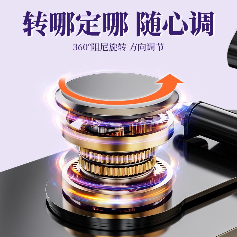 All-Metal Non-Slip Foldable Phone Stand, Desktop 360-Degree Rotation, Height Adjustable, Multifunctional For Lazy People - Image 4
